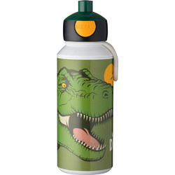 Mepal Dino Παιδικό Μπουκάλι Πλαστικό BPA Free Πράσινο 400ml