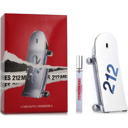 Carolina Herrera 212 Men Heroes Forever Young Eau de Toilette 90ml + Eau de Toilette 10ml + Shower Gel 100ml