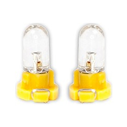 LED-T3-1-A-12V/DGA ΛΑΜΠΑΚΙΑ LED T3 12V LED 6.000K ΚΙΤΡΙΝΟ ΦΩΣ 8mm DGA - 2ΤΕΜ