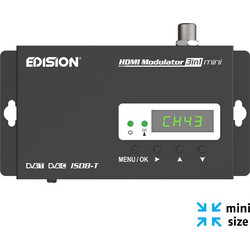 EDISION 3in1 Ψηφιακός HDMI Μονοκάναλος Διαμορφωτής mini (Modulator)