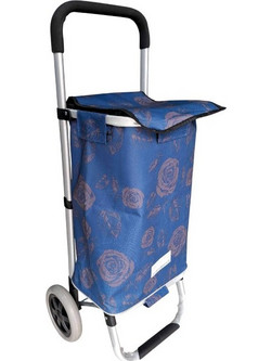 Υφασμάτινο καρότσι λαϊκής - ZZ602 - 981294 - Blue