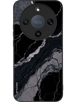 Sonique Marble Series Θήκη (Honor Magic8 Lite 5G) Μαύρο