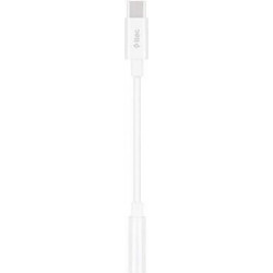 ttec USB-C - 3.5mm Aux Converter 11cm White - (2AK04B)