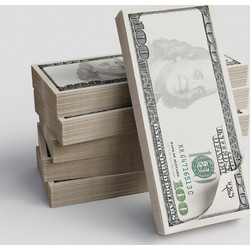 Mustard - Cash Sticky Notes - 3 inches by 6 inches - Gadgets