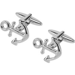 ASCOT Μανικετόκουμπα από ανοξείδωτο ατσάλι Silver 61/0042L