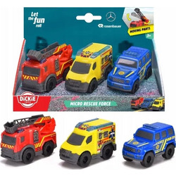 Dickie Toys Micro Rescue Force