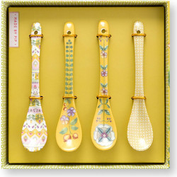 ΣΕΤ 4 TMX. ΚΟΥΤΑΛΑΚΙΑ ΠΟΡΣΕΛΑΝΗΣ LILY LOTUS YELLOW ΣΕ GIFT BOX-PIP STUDIO-51060029