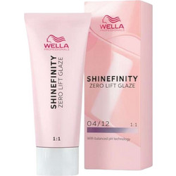 Wella Shinefinity Zero Lift Glaze 04/12 Cool Chia Μόνιμη Βαφή Μαλλιών 60ml