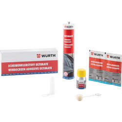 Wurth Ultimate Windscreen Adhesive Set - Σετ Κόλλα Παρμπρίζ Ultimate 5 Τεμ. - 310ml - 0890023800