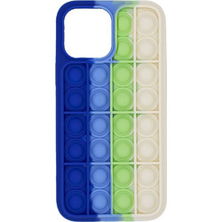 Ancus Pop It Back Cover Blue / Light Blue / Green / White (iPhone 13 Pro Max)