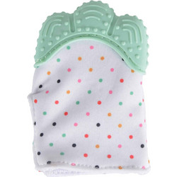 Cangaroo Γάντι Οδοντοφυΐας Σιλικόνης Olive Mint