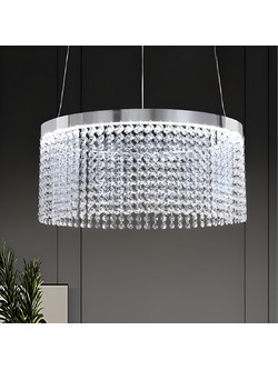Κρεμαστός Πολυέλαιος με Κρύσταλλα LED 35W 2800LM - 50x120cm - Universo B70-F