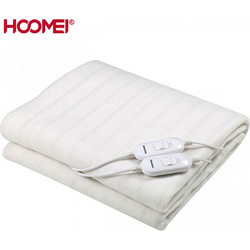 Hoomei HM8730D Ηλεκτρικό Διπλό Υπόστρωμα Πλενόμενο Λευκό 120W 160x140cm