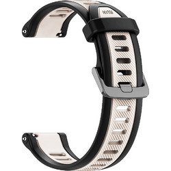 Techsuit W053 Λουράκι Σιλικόνης Beige (Universal 20mm)
