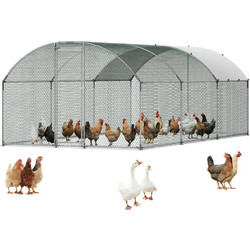 Μεταλλικό Κοτέτσι Vevor 18τ.μ. (3x6x2m) - Περίφραξη για Κότες, Πάπιες & Κουνέλια με Κάλυμμα
