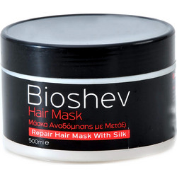Bioshev Silk Μάσκα Μαλλιών Κερατίνης για Επανόρθωση για Ξηρά & Ταλαιπωρημένα Μαλλιά 500ml