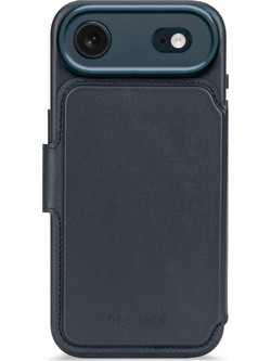 Decoded Leather Detachable Wallet iPhone 17 Air Navy Shadow