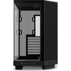 NZXT H6 Flow Black Midi Tower Κουτί Υπολογιστή με Πλαϊνό Παράθυρο