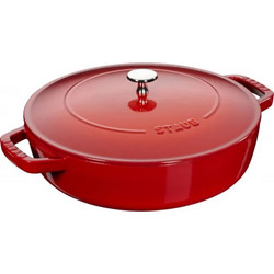 Staub Chistera 28 cm Cocotte Cherry Red
