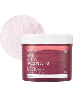Neogen Dermalogy Bio-Peel+ Gauze Wine Χημικό Peeling Προσώπου για Μαύρα Στίγματα 30τμχ