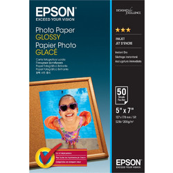 Glossy Photo Paper Epson 13x18cm S042545 50 Sheets