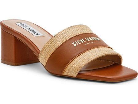 Steve Madden Ταμπά Μπεζ Mules Κάμελ