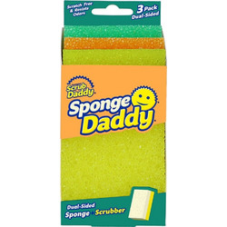 Scrub Daddy Σετ Σφουγγάρια Κουζίνας Sponge Daddy 3τμχ