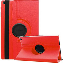 Περιστρεφόμενη Θήκη Tablet Book Style για Galaxy Tab A9 Plus 11 X210/X215 / A11 Plus 11 X230/X236B - Κόκκινο