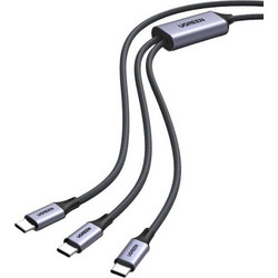Καλώδιο Φόρτισης UGREEN L533 75733 USB-C σε 2x USB-C PD 140W 2m