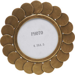 LIBERTA COIN ΚΟΡΝΙΖΑ 20x2x20cm ΜΕΤΑΛΛΟ ΧΡΥΣΟ ΜΕΤΑΛΛΙΚΟ ΓΥΑΛΙ