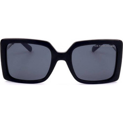 Marc Jacobs MARC579/S 807/IR Γυναικεία Γυαλιά Ηλίου Oversized Κοκάλινα Μαύρα με Γκρι Polarized Φακό