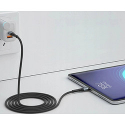 3MK Regular USB 2.0 to micro USB Cable Μαύρο 1m 1τμχ