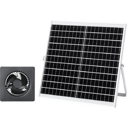 VEVOR Ηλιακός Ανεμιστήρας 20W με Μπαταρία, 220 CFM, 2030 σ.α.λ. KQWSXHFJDTYNQ6A9A001Y3