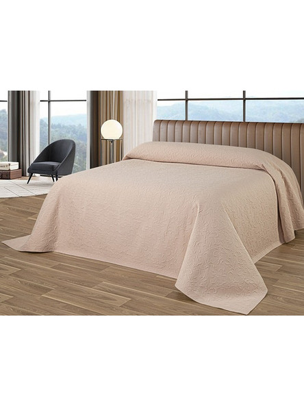 Κουβέρτα Πικέ Υπέρδιπλη 220x240 Edith Nude 000000002491