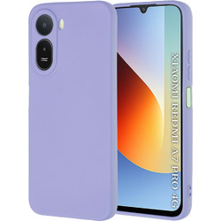 Techsuit Θήκη Σιλικόνης Soft για Xiaomi Redmi A7 Pro 4G - Χρώμα: Λιλά