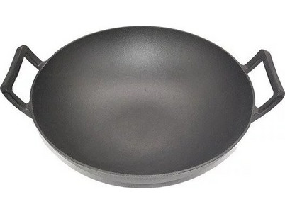 Μαντεμένιο WOK 31cm 4.8 λίτρων