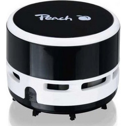 Peach Mini Table Vacuum Cleaner Φορητό Σκουπάκι σε Μαύρο Χρώμα PA105-BK PA105-bk