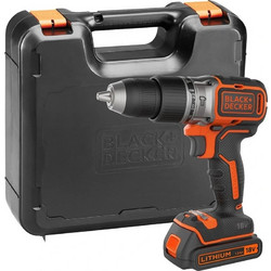 Black & Decker BL188K Κρουστικό Δραπανοκατσάβιδο Μπαταρίας Brushless 18V 1x1.5Ah