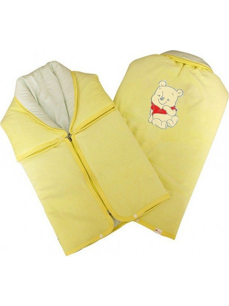 Beboulino Χειμερινός Υπνόσακος Pooh Yellow 90x90cm