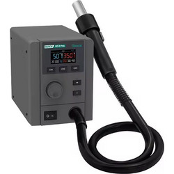 QUICK σταθμός θερμού αέρα QUICK857 Pro με air gun, 580W, 100-500 C