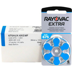 Rayovac Extra Advanced 675 60τμχ