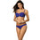 Marko Bikini Set με Ενίσχυση Royal Blue M-392-80039