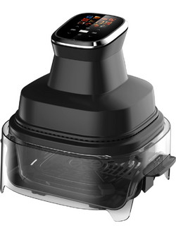 Extralink SJ-400G Air Fryer 4L 60-200C Ψηφιακή Φριτέζα Αέρος με Δοχείο Γυαλιού (EX.95993)