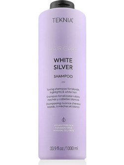 Lakme Teknia White Silver Σαμπουάν για Προστασία Χρώματος & Επανόρθωση για Βαμμένα Μαλλιά 1lt