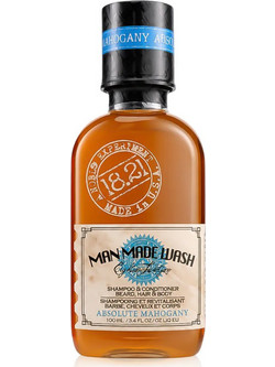 18.21 Man Made 3-1 Body Wash, Shampoo and Conditioner - Absolute Mahogany 100 ml