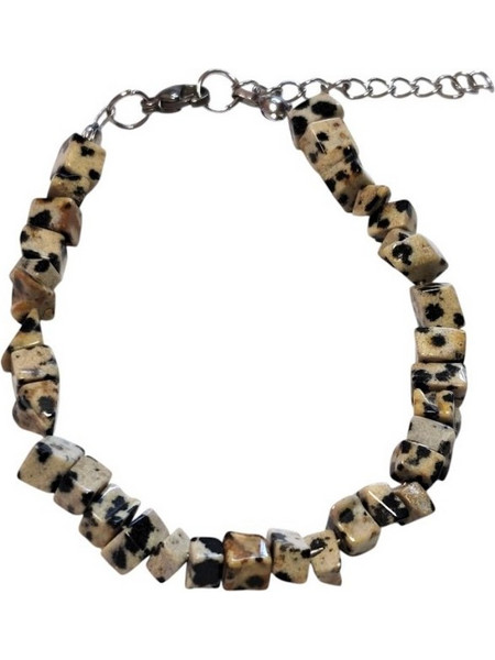 Ανδρικό βραχιόλι Dalmatian Jasper