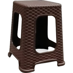 Σκαμπό ArteLibre Καφέ Rattan 35x35x46cm