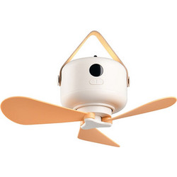 Επαναφορτιζόμενος Ανεμιστήρας Trio Lighting Rena 27cm με LED Φωτισμό 4000K White R050-01