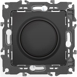 PRIME MULTI DIMMER 2 ΕΞΟΔΩΝ 1P TRIAC 800VA 250VAC IP20 ΜΑΤ ΑΝΘΡΑΚΙ -1000115405