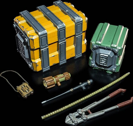 Cosmic Legions: OxKrewe Book Two Harrow Zone Action Figure Accessory Wasteland Survival Set